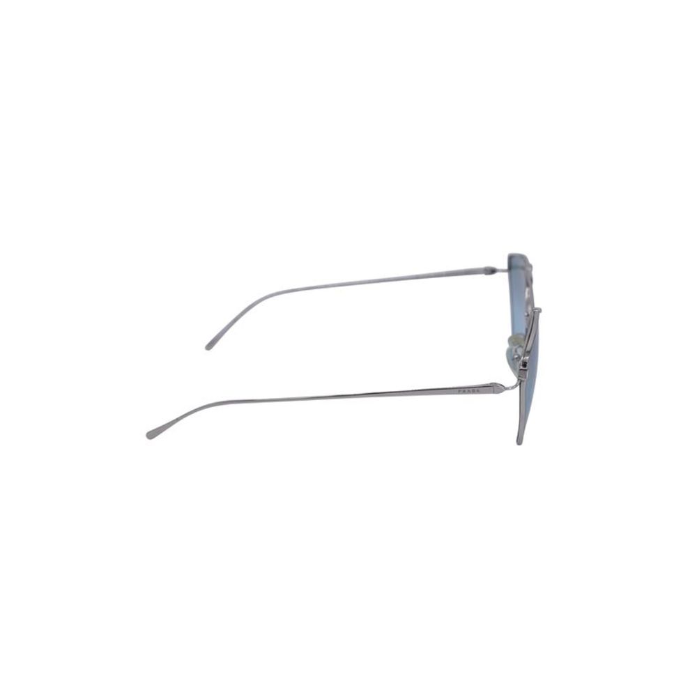 Prada Aviator Tinted Sunglasses in Silver Metal - Picture 4 of 7